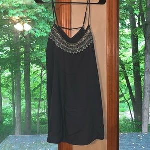 AE Navy Blue Flowy Dress